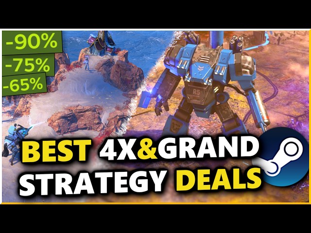 4X and Grand Strategy games which got cheaper during this Autumn Steam sale of 2026!