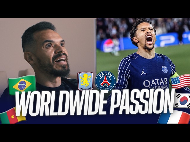 Aston Villa vs PSG: How the World REACTED to a Thrilling Night | #PSGGlobalFans