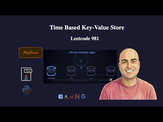Time Based Key-Value Store — LeetCode 981 | Binary Search (Java & Python)