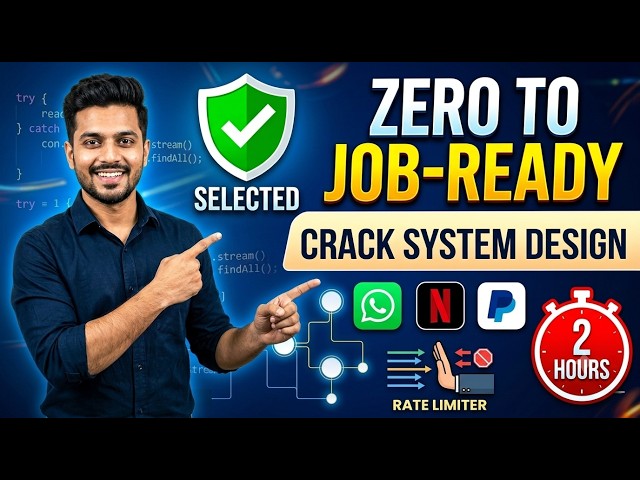 System Design Crash Course: Crack Any Interview in 2 Hours!