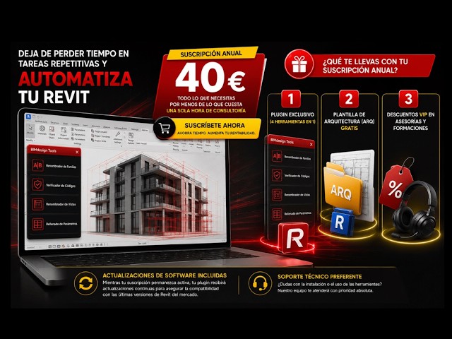 EVERYTHING you need for your BIM workflow in one place | Revit Template + Plugin + Videos