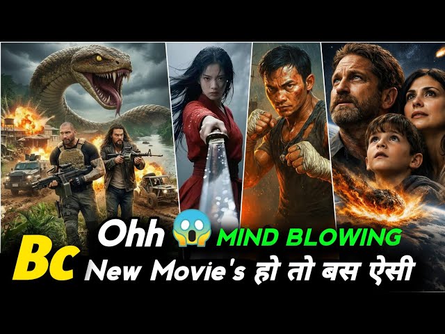 Top 10 New Action Adventure Hollywood Movies On Netflix, Amazon Prime | 2026 New Hollywood Movies