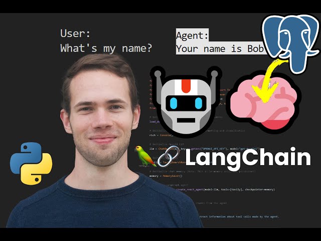 How to add long-term memory using PostgreSQL to LangGraph ReAct agent🤖: Python — LangGraph #3