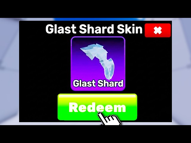 Rivals CODE GIVES GLAST SHARD SKIN?