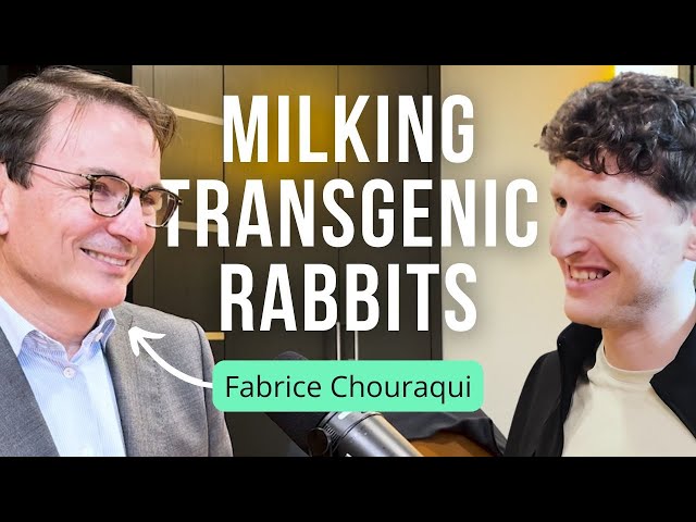 Fabrice Chouraqui, Pharming 🇳🇱 | Transgenic Rabbits, Rare Diseases | E43