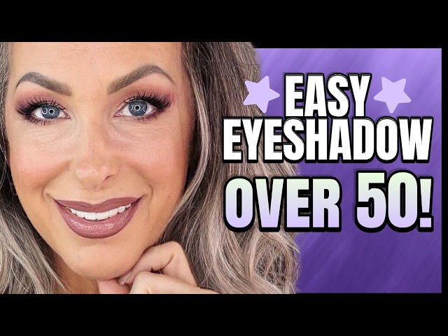 Soft Mauve Eyeshadow For Beginners | Makeup Tutorial 50+
