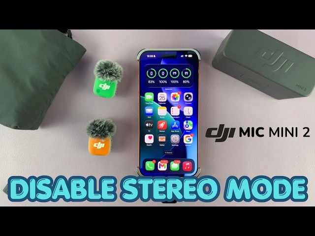 How To Enable / Disable Stereo Mode On DJI Mic Mini 2