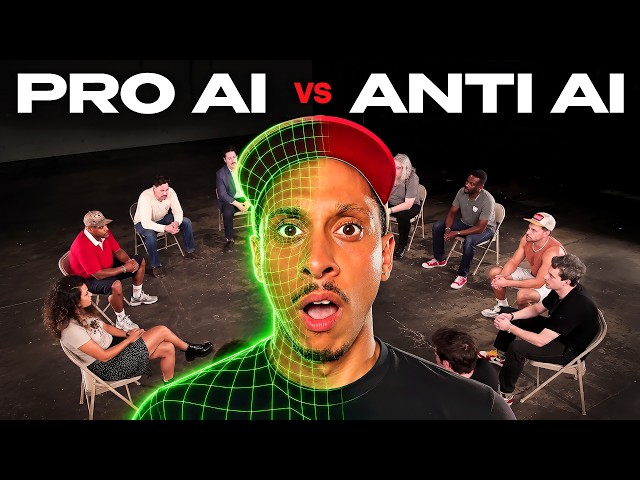 1 CHAT BOT vs. 14 ANTI AI HUMANS