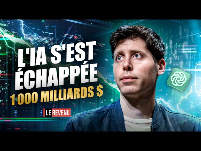 La phrase à 1 000 milliards $ de Sam Altman (OpenAI) : "On est dans la singularité"