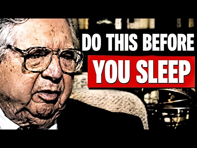 JOSÉ SILVA EXPLAINS WHAT TO DO RIGHT BEFORE SLEEP TO REPROGRAM YOUR MIND