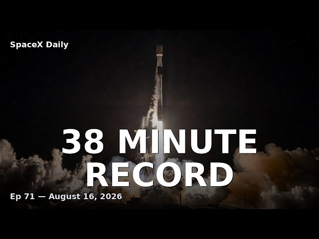 Falcon 9 Launches 38 Minutes Apart From Both Coasts