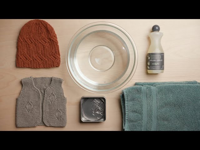 How to Block Knits