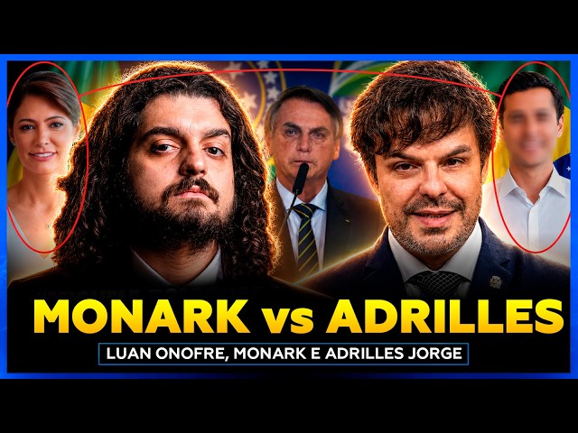 MONARK vs ADRILLES JORGE: MICHELE BOLSONARO PODE SER UM HOMEM? No Tubacast