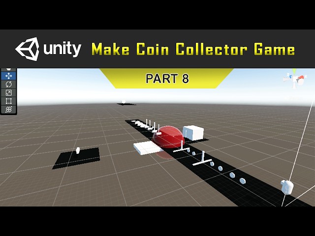 Display Health in UI - 3D Coin Collector Game in Unity Engine - Tutorial 08