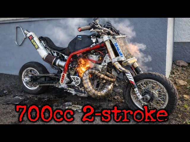 CRASHING my 700cc 2-Stroke ZABEL Mini Bike +NEW PROJECTS