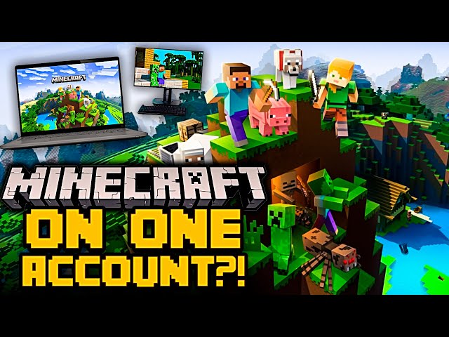 Minecraft Java Edition: Play Multiplayer with ONE Account!