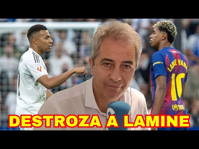 Manolo Lama destroys Lamine Yamal by comparing him to Mbappé. His problem