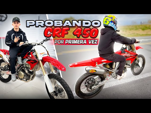 FIRST TIME USING MY CRF 450! PROJECT COMPLETED