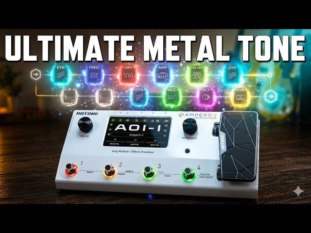 Ajustes del Ampero II | Cómo obtener el tono de metal definitivo | HoTone