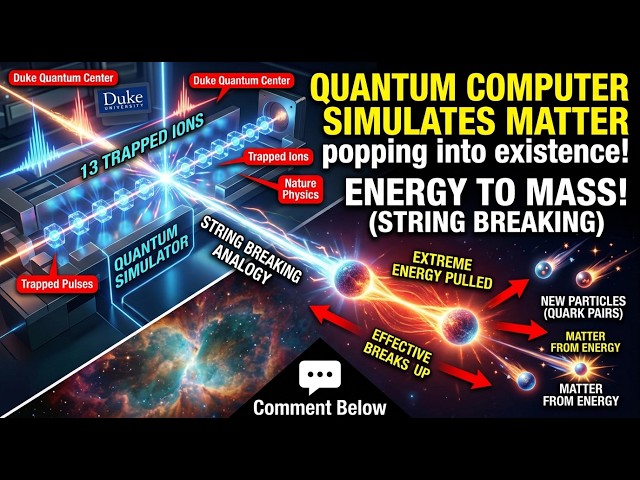 Quantum Computer Simulates Matter “Popping Into Existence”