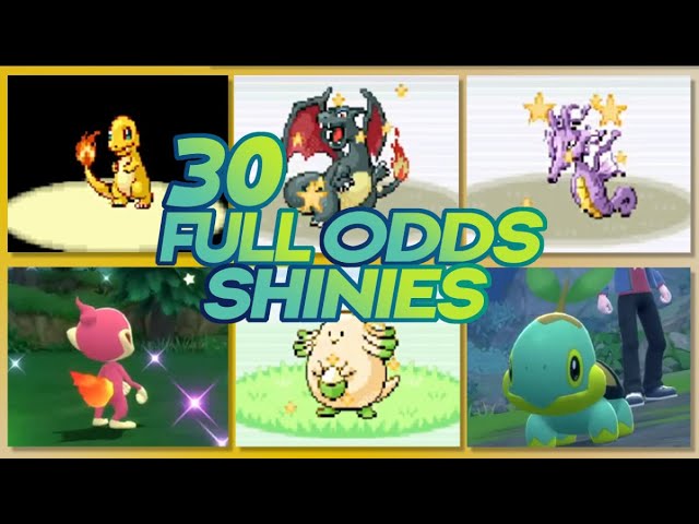 30 LIVE SHINY POKEMON COMPILATION! 2021 Full Odds Shiny Pokémon Montage!