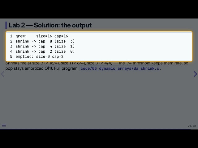 3.12 Lab Exercises — Data Structures in C