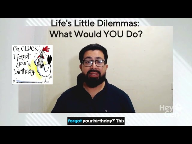 Solving Dilemmas  What Would YOU Do    Mastering the Second Conditional B1