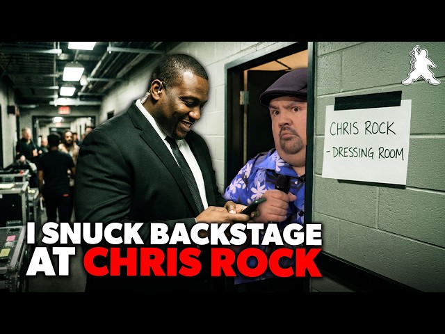 SNEAKING BACK STAGE AT CHRIS ROCK SHOW | Gabriel Iglesias