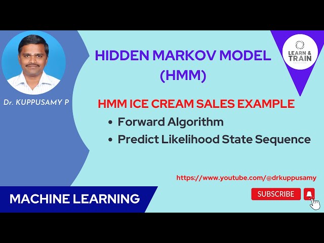 113 Forward algorithm to find Likelihood states in HMM - Ice Cream Example
