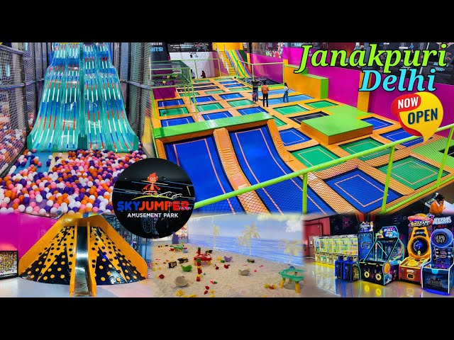 Sky Jumper Trampoline Park (Newly Opened in Feb,2026) - Unity One Mall,Janakpuri,Delhi
