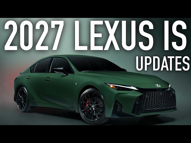 2027 Lexus IS.. Official Updates