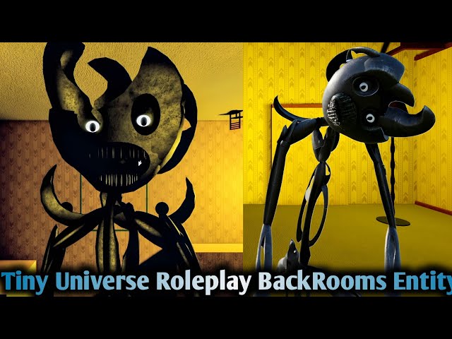 Backrooms Event Entity THE LIFEFORM Jumpscares In Tiny Universe Roleplay | Roblox Minigame Update