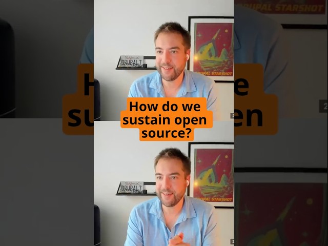 How do we sustain open source?