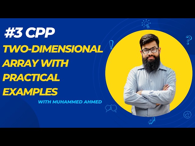 C++ 2D Arrays in Urdu/Hindi | Two-Dimensional Array with Practical Examples | Dev-C++ #03