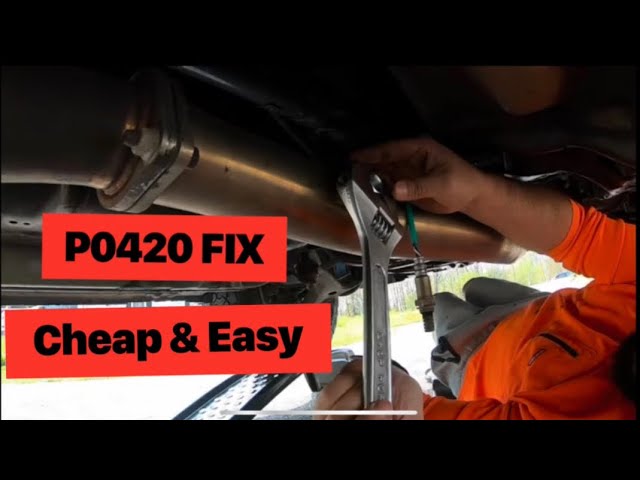 How to fix P0420 code with non Fowlers (cheap & easy)