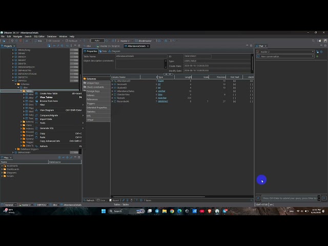 EXEUTE SQL SERVER SCRIPT TO CREATE DATABASE