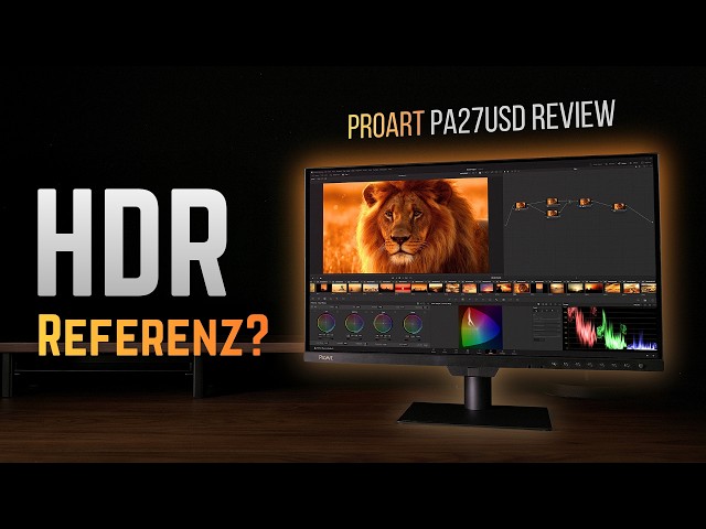 OLED All-Rounder for Color Grading! | ASUS ProArt PA27USD Monitor Review