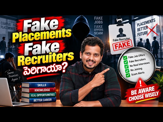 Are Fake Placements and Fake Recruiters on the Rise? | Full Stack Development Training Hyderabad