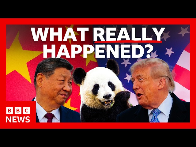 Inside Trump and Xi's meeting: Spectacle over substance? | BBC News