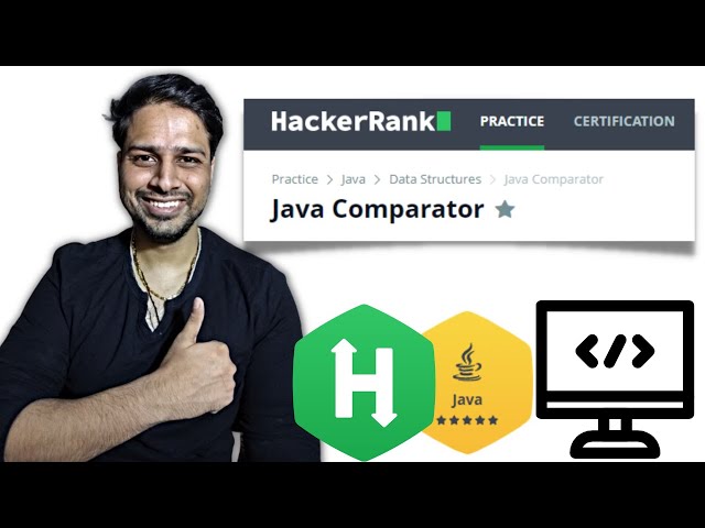 HackerRank | Java | Comparator | Certification | Gold Badge