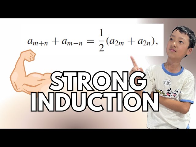 Solving a SEQUENCE PROBLEM using STRONG INDUCTION