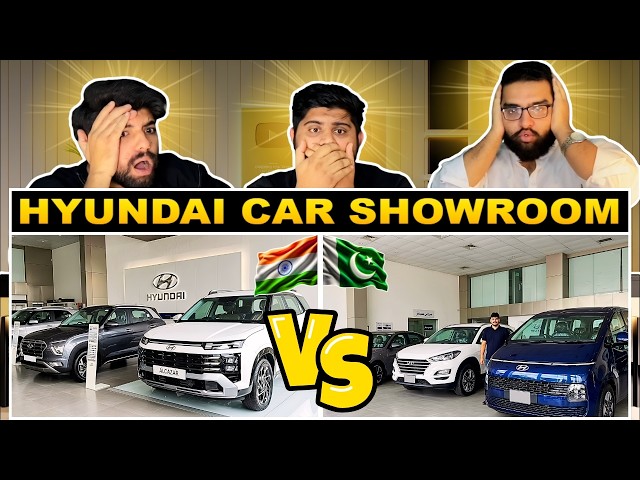 Reaction On Hyundai Car Showroom India Vs Pakistan | शोरूम | Pakistani Reaction🔥