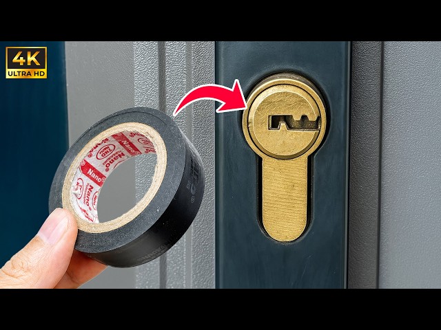 Emergency Door Opening Without Key 😱 Fastest Way Without Calling a Locksmith | Inventor 247