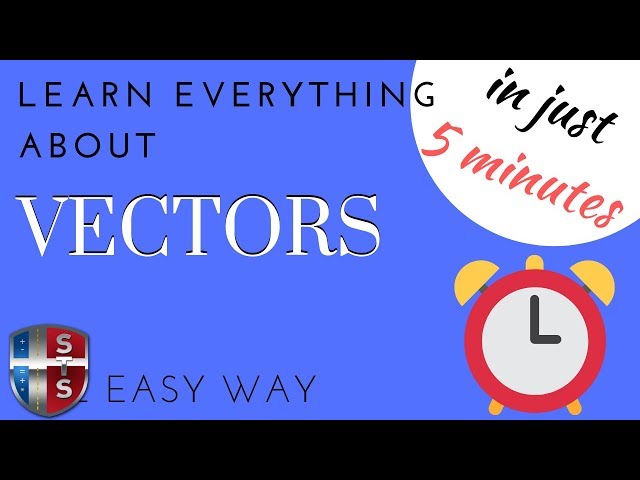 Learn everything about vectors in just 5 minutes