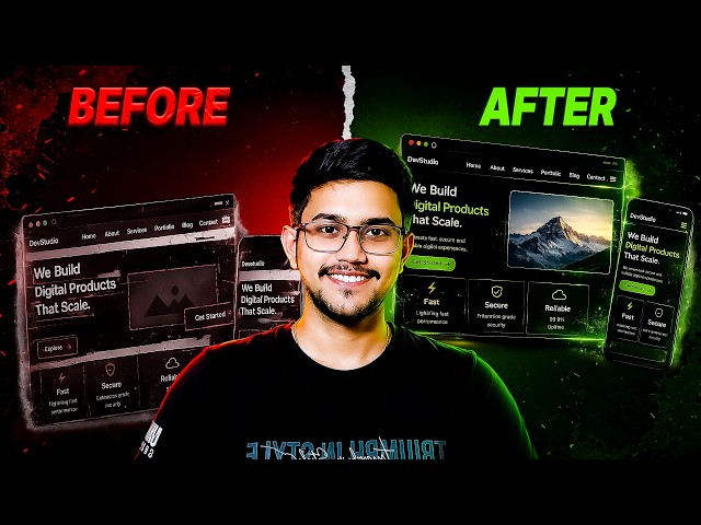 CSS Responsive Web Design Tutorial: Step-by-Step Mini Project | CSS FastTrack EP4