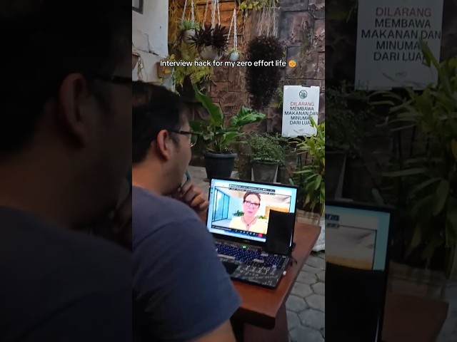 How to gaslight your way into a job 🤫 #jobinterview #career #ai #foryou #viral #shorts #chatgpt