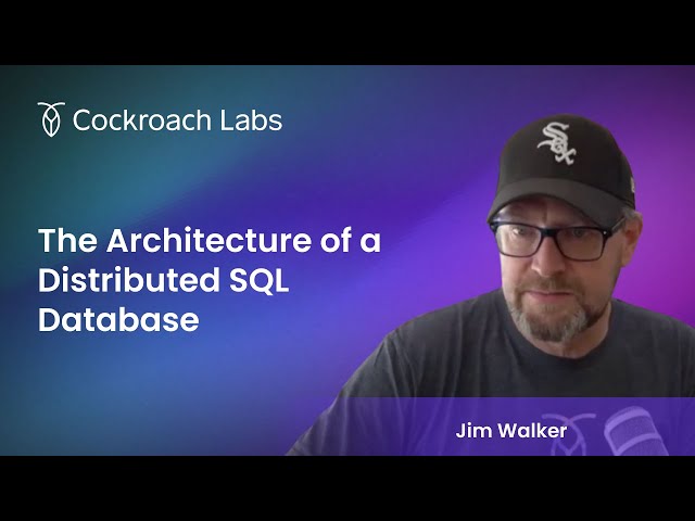 What is the architecture of a Distributed SQL Cloud Database?