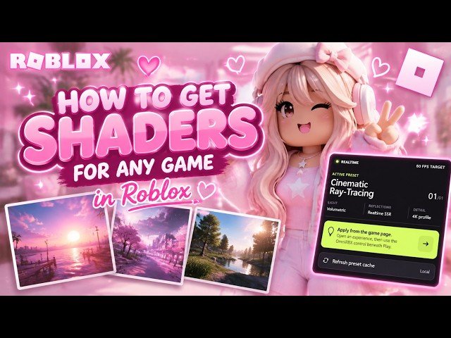 [2026] How to Install Shaders on Roblox | RoShade, Bloxshade & Realistic RTX Tutorial