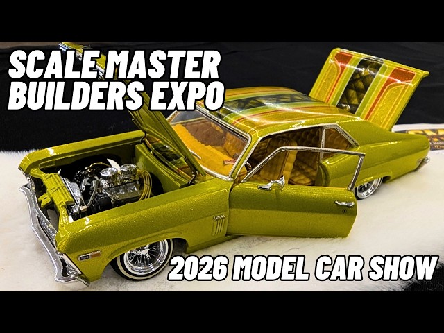 Scale Master Builders Expo 2026 Model Car Show (+R/C & Real Car Show)