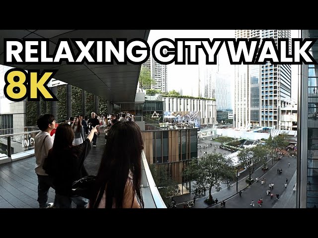 China Trave｜8K Relaxing｜Crowded & Crazy! ｜ A Sunday at MixC World Shenzhen [VR180 3D Ambience]深圳万象天地
